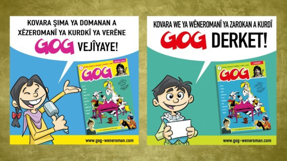 İlk Kürtçe çocuk çizgi romanı ‘GOG’ yayımlandı