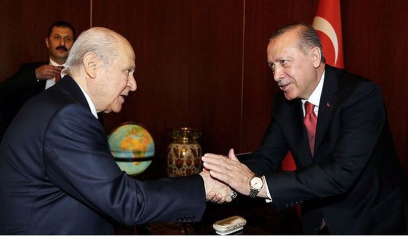 ‘Bahçeli’nin HDP’ye yönelik adım atılması ısrarına, Erdoğan yanıt verdi’