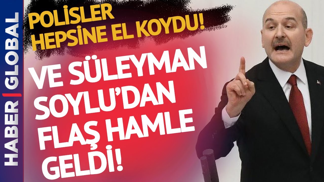 Sedat Peker’in Videosu Sonrası Süleyman Soylu’dan Flaş Hamle! Hepsine El Konuldu!