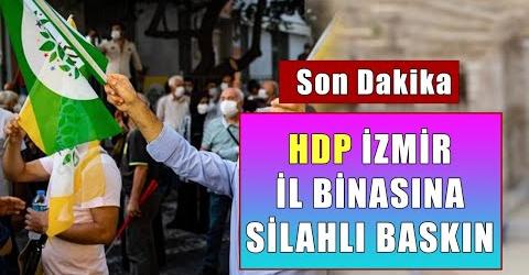 HDP İzmir İl binasına..