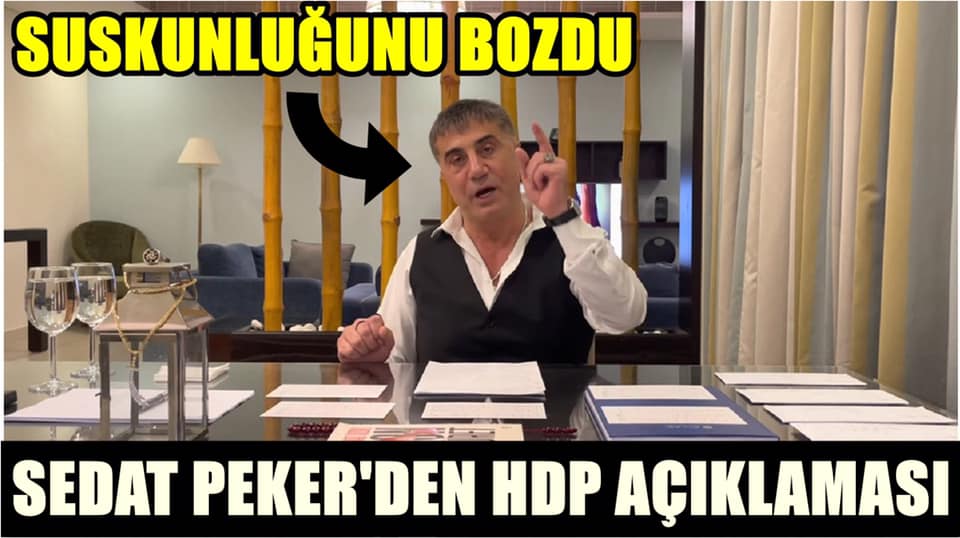 Peker’den yangınlarla ilgili HDP’nin suçlanmasına tepki
