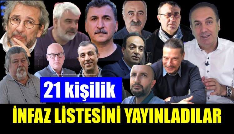 Avrupa’da 21 kişilik ‘infaz listesi’ Türkiye’de Meclis gündemine taşındı