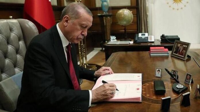 Erdoğan imzaladı