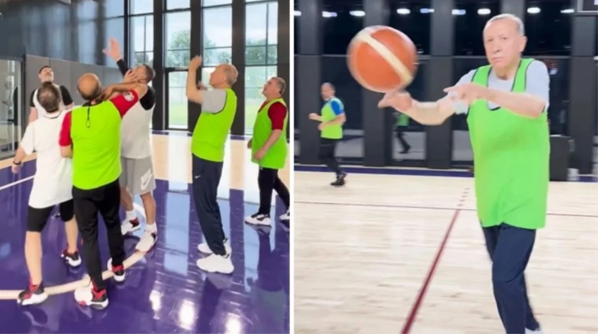 Erdoğan’ın basketbol videosunun perde arkası